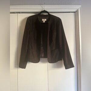 Talbots Brown Jacket Size 8